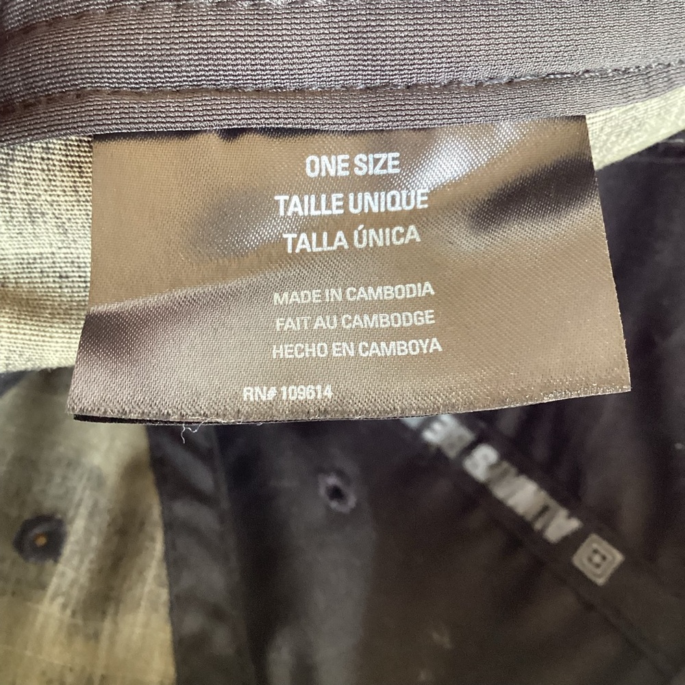 5.11 Tactical Camouflage Hat - Picture 10 of 10